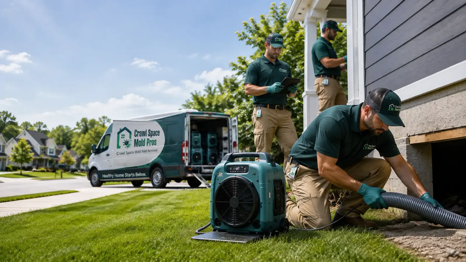 Crawl Space Mold Removal in Independence, KS